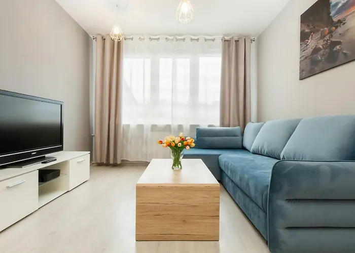 Apartament Swietojanska Przy Nabrzezu By Renters Lägenhet